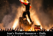 Photo of Iran’s Protest Massacre – Daily Update | January 14 and 15, 2026