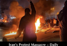 Photo of Iran’s Protest Massacre – Daily Update | January 13, 2026