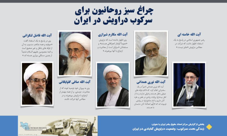 Photo of داده نما؛ چراغ سبز روحانیون برای  سرکوب دراویش در ایران
