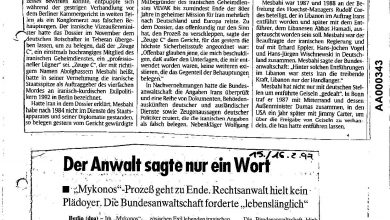 Photo of Der Anwalt sagte nur ein Wort