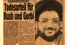 Photo of Death Sentence for Bush and Gorbi